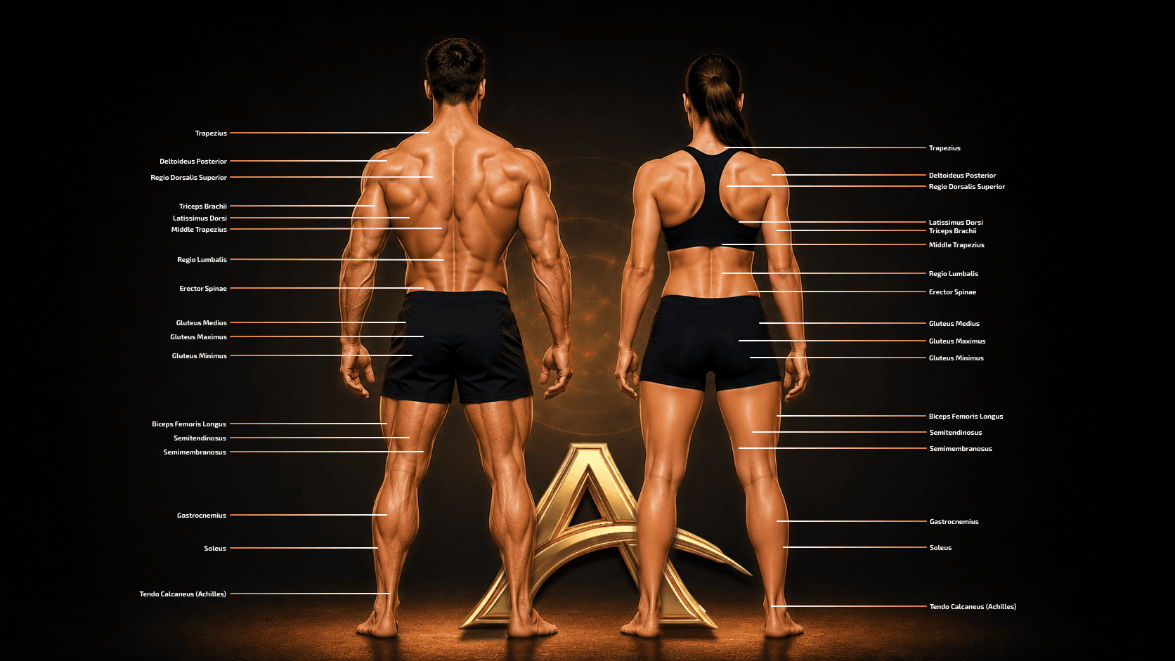 Posterior Back Kas Grupları Anatomisi